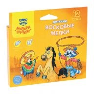 Multi-Pulti Colored Chalks "Raccoon in Australia", 4 Colors, Cardboard Box, Euro Hanging