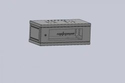 Wall-Mounted Telecommunication Cabinet SN-12U-60-40-DP