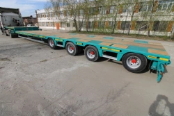 9854 Semi-Trailer with Metal Platform and Cones - 9854-0000010 Series