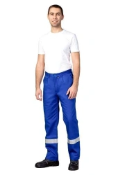 Men's Casual Pants with Adjustable Waist and Reflective Stripes Model 3.188