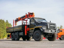 Multi-functional Hydraulic Crane Truck on URAL 4320 Base - U0K06N-UE