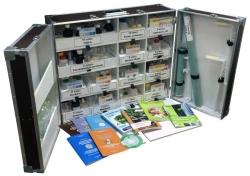 Portable School Chemical-Ecological Laboratory SHHEL (Educational Methodical Kit, 1+14)