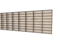 Eight-Section Shelf Storage Unit ST-15