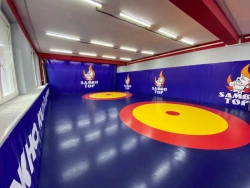 Durable Wrestling Mat Covering - PVC Material