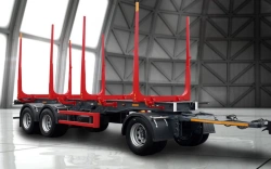 Log Trailer for Transporting Timber 834121