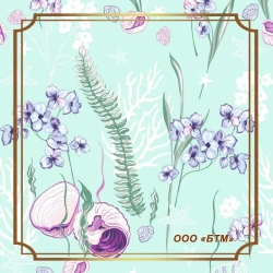 Cotton Printed Poplin Fabric, Article P13