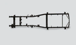 Frame for UAZ 3303 Vehicles (2007-2008, ZMZ 4021 Engine) 330300280001002