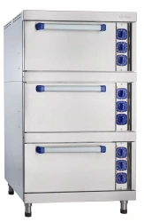 Three-Compartment Cooking Oven SHJE-3