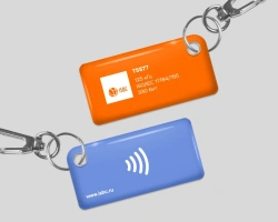 ISBC® Keychain with Integrated T5577 Microchip
