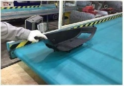 Complete Right Footrest without Moduwork System