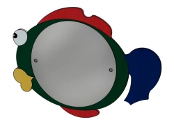 Fish-Shaped Mirror for Home and Preschool Use - M04