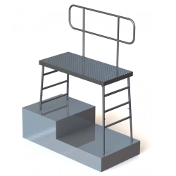 Telescopic Aluminum Mounting Platform PMT-1400-200
