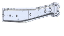 Right Rear Support Bracket for Vehicles A9606415710