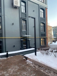 Welded Support TURN 120x120x4000mm (5mm) Zinc Primed RAL Mottled