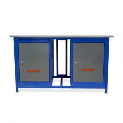 Workbench with Two Cabinets for Assembly and Tool Storage WK1500 (T0-T0)