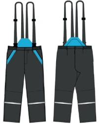 Women's Thermal Protection Overalls with Suspenders, Model TMХ049