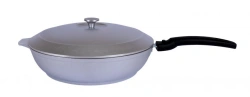 Aluminum Cast Frying Pan 220mm/50mm Without Coating, Kukmara