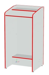 Floor Presentation Podium with PVC Edge Banding