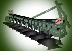Universal Heavy-Duty 8-Body Plow "Rusic" for Soil Tillage