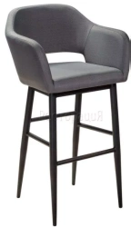 Metal Frame Bar Stool with Soft Seat