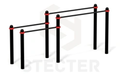 Adjustable Double Parallel Bars for Workout Training