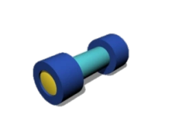 Colorful Elastic Foam Sports Bar for Kids