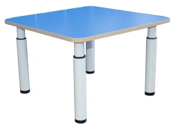 Adjustable Children's Table with MDF Top