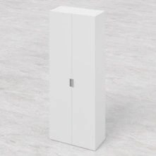 Tall Wardrobe for Outerwear with Lock