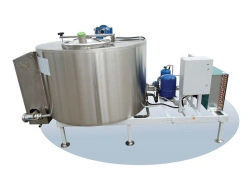 Cold Vessel Vertical Milk Cooling System - Closed Type