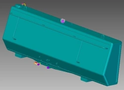 Fuel Tank 2502-25-10-01SB for CHETRA T-25.01Y Bulldozers