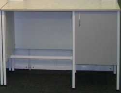 Medical Table with Metal Frame and Built-in Cabinet (Type 1)