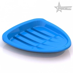 Children's Blue Sleds for Winter Fun