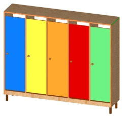 Children's Clothing Storage Cabinets (Metal Frame)