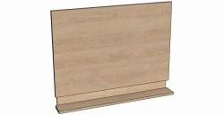 TV Wall Panel 1300x1020x168 mm - MDF Construction