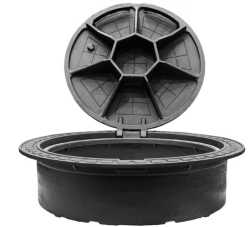 Floating Cast Iron Manhole Cover OUE-SM-600 D400