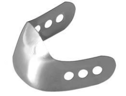 Contour Perforated Metal Matrix No. 1.531(5) for Dental Molding