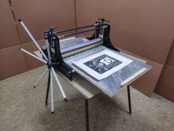 Etching Printing Press OФП-300л / OФП-600л for Artistic Printing