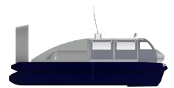 Hydroair-10 Amphibious Hovercraft for All-Season Use