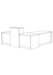 Administrative Reception Desk A-4