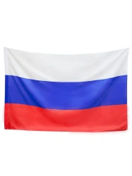 Rectangular Synthetic Fabric Flag with Pole Sleeve