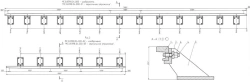 Control Rail for Switch Mechanism Project MSZ.8398.04.000/-01/-02/-03