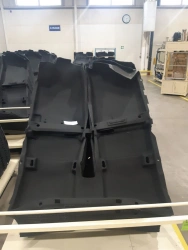 Vehicle Interior Carpet Upholstery Assembly for HCr, Fb - Part No. 84260-H0000WK