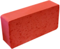 KR-L-Po Full-Faced Red Ceramic Brick 250x120x65mm M-200