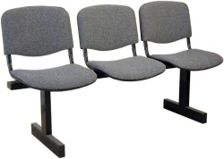Economical Metal Frame Chair Section, Standard Series