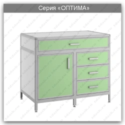 Laboratory Folding Table Optim Series: ST.02.07