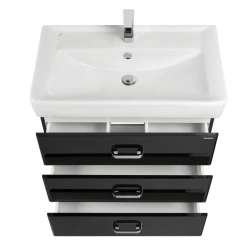 Aquaton Amerina 80M Black Sink Cabinet 1A169101AM9501.A169.1.01A.M95.0