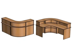 Reception Desk No.1 C09 for Document Management