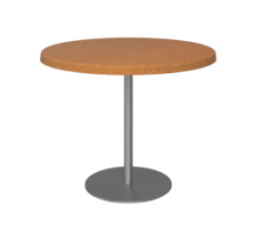 Dining Table AGAT 01.06.11 - Metal Frame with Various Tops