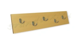 Wall-Mounted Coat Rack with 3 Hooks