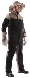 Fire-Resistant Wool Suit "Metallurg MMK" for High Temperature Protection, Code 17011